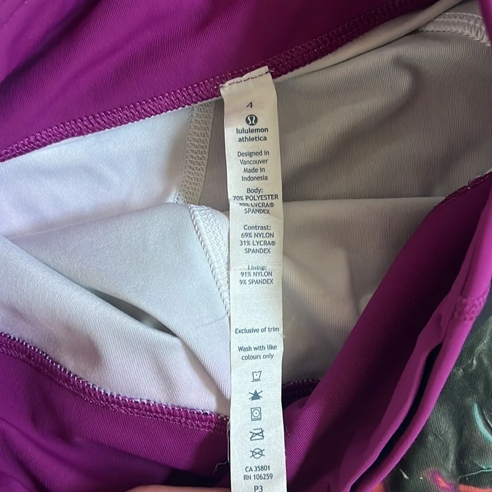 lululemon athletica excellent size